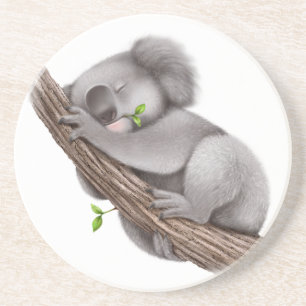 Koala Bear sleeping Coaster