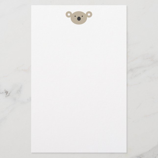 Koala Bear Stationery (Front)