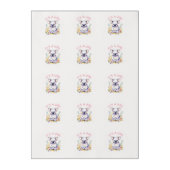 Koala Bear Themed Baby Shower It's a Girl Edible Frosting Rounds (Sheet)