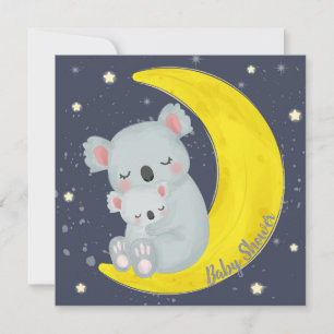 Koala Bears Baby Shower Invitation