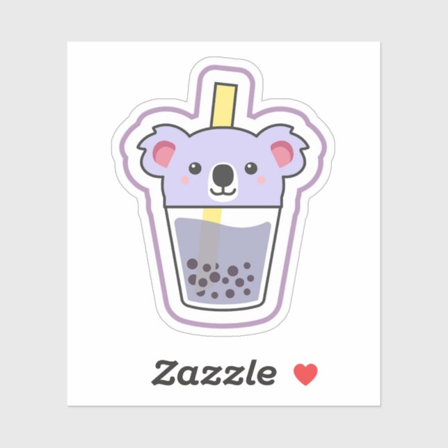 Koala Boba Sticker (Sheet)