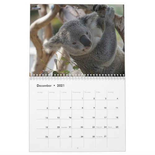 Koala Calendar