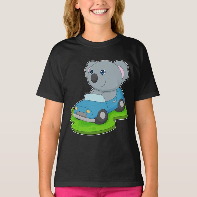 Koala Car T-Shirt (Front)