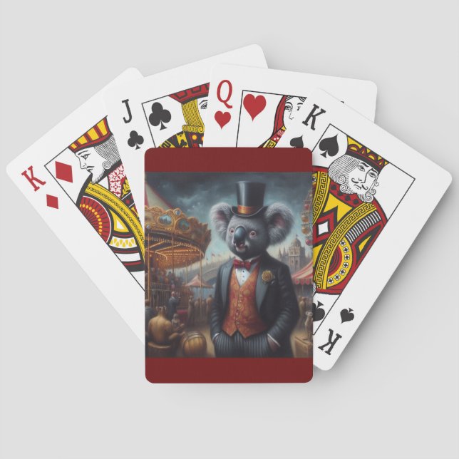 Koala Carnival Poker Cards (Back)