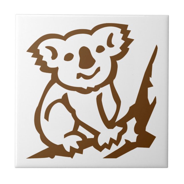 Koala Ceramic Tile (Front)