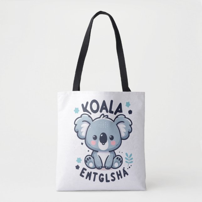 Koala Charm   Tote Bag (Front)