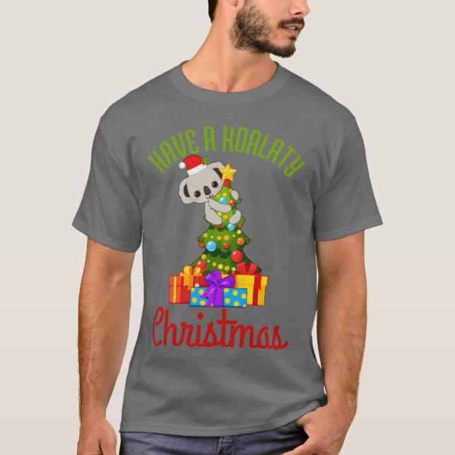 Koala Christmas boy T-Shirt (Front)