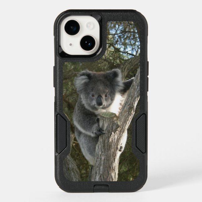 Koala Climbing Tree Photo Otterbox iPhone Case (Back)