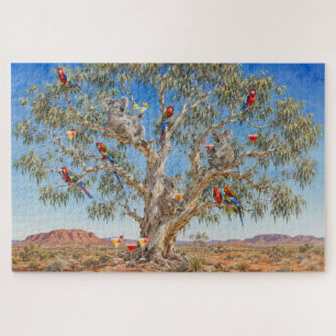 Koala Cocktail Hour in the Gumtree Jigsaw Puzzle