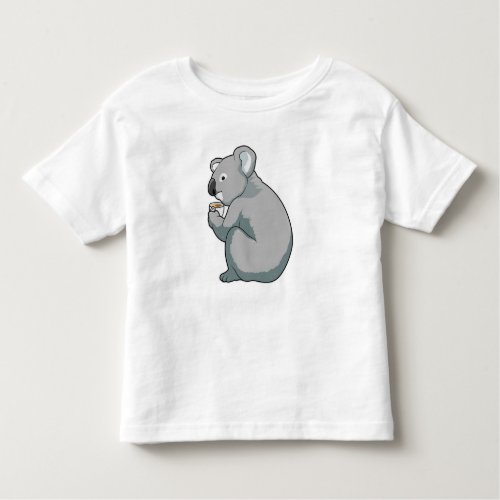 Koala Coffee Cup Toddler T_shirt