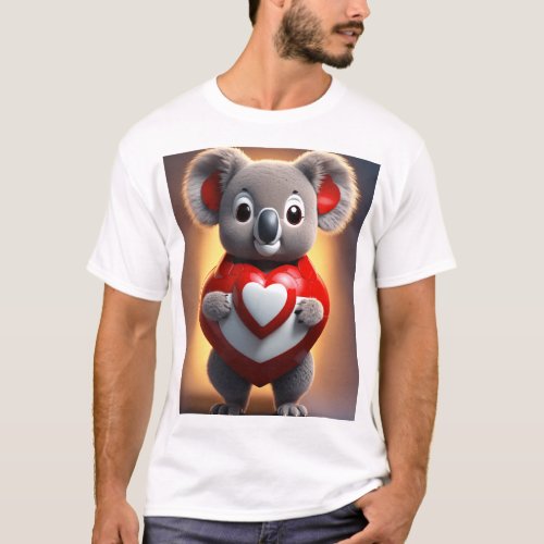 Koala Cuddles Adorable T_Shirt Designs 