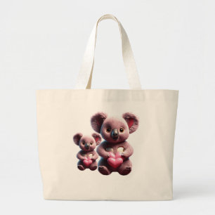 Koala Cuddles: Jumbo Tote Bag