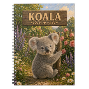 Koala Cute Baby Storybook Nursery Animal Notebook