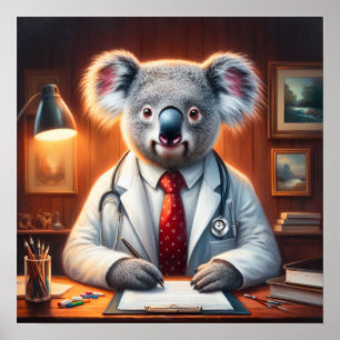 Koala Doctor Poster