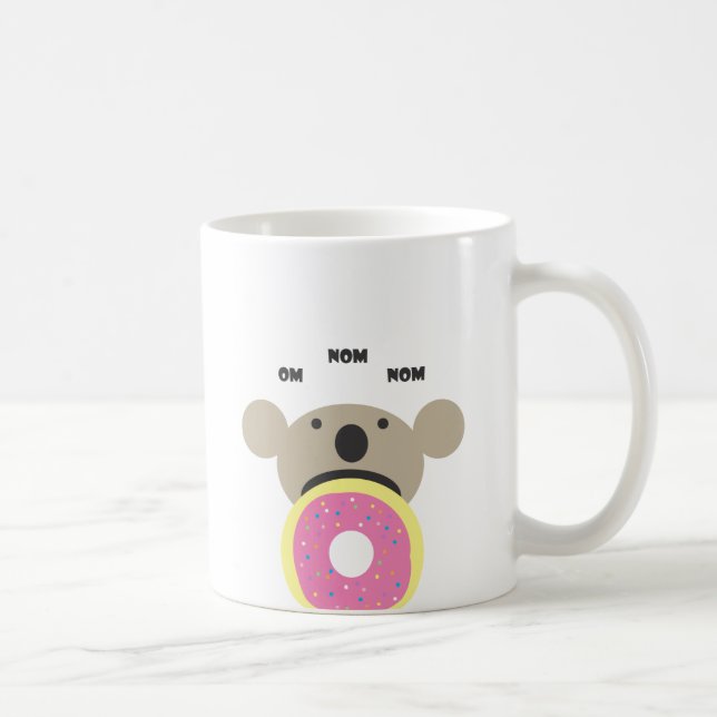 Koala Donut Diet Coffee Mug (Right)