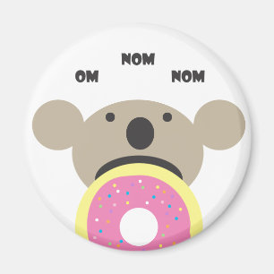 Koala Donut Diet Magnet
