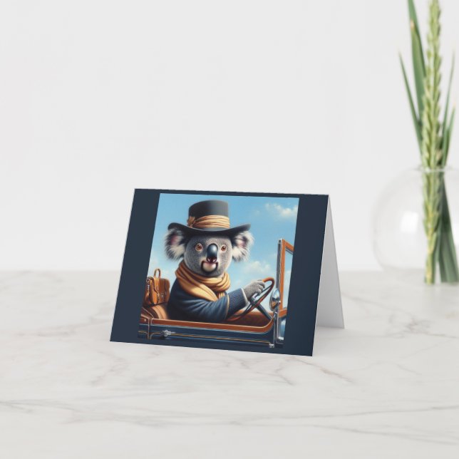 Koala Driving Card (Front)