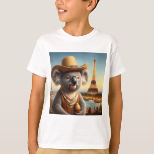 Koala Eiffel Tower T-Shirt
