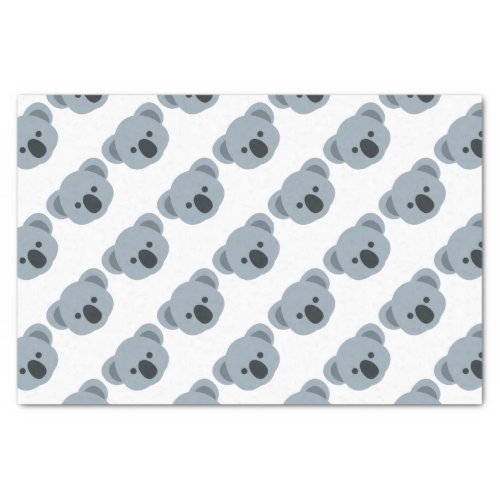 Koala emoji tissue paper