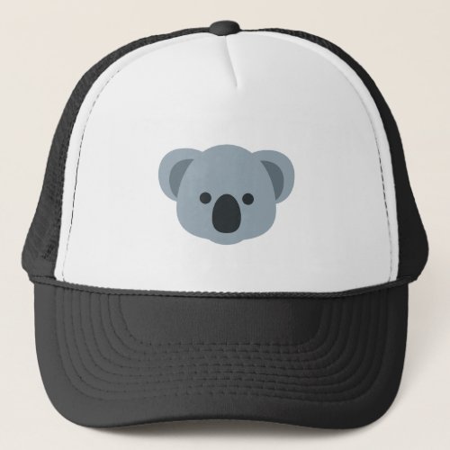 Koala emoji trucker hat