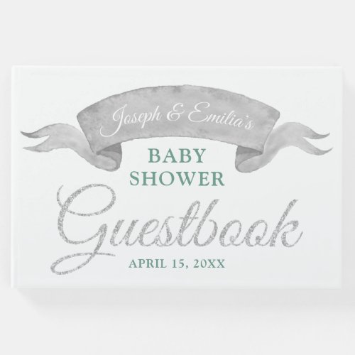 Koala  Eucalyptus Gray Baby Shower Guestbook