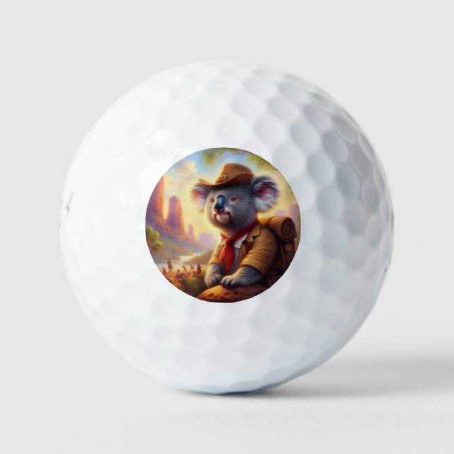 Koala Explorer Golf Balls (Front)
