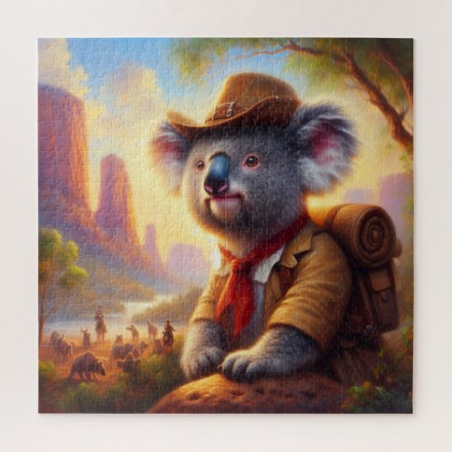 Koala Explorer Jigsaw Puzzle