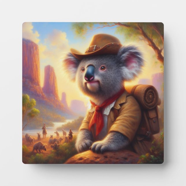 Koala Explorer Plaque (Front)