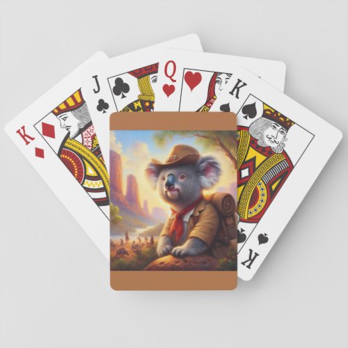 Koala Explorer Playing Cards