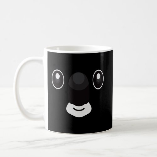 Koala Face Sweater Cute Emoji Design Coffee Mug