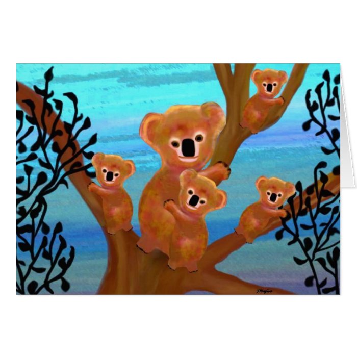 Koala Family Cards