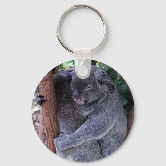 Koala Family Keychain (Front)