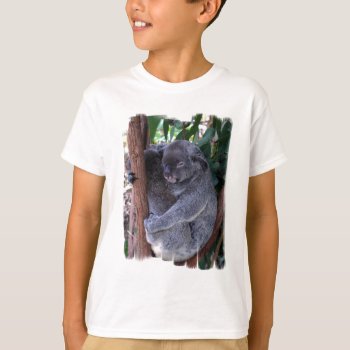 Koala Family Kid's T-shirt by WildlifeAnimals at Zazzle
