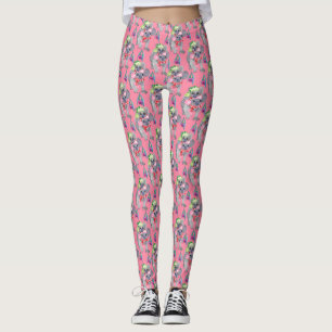 Koala Family Pink Christmas Leggings