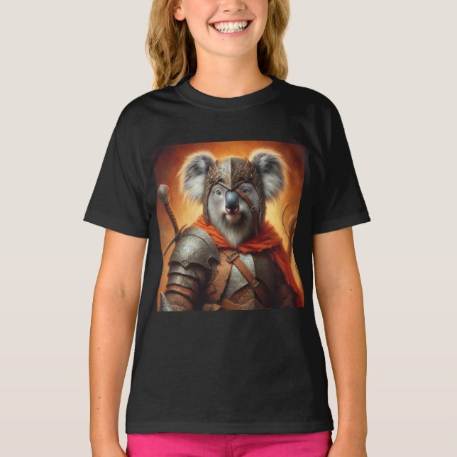 Koala Fantasy Warrior T-Shirt (Front)