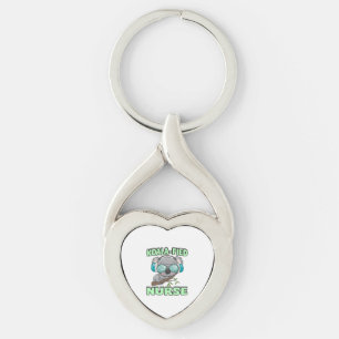 Koala-fied Nurse  Keychain