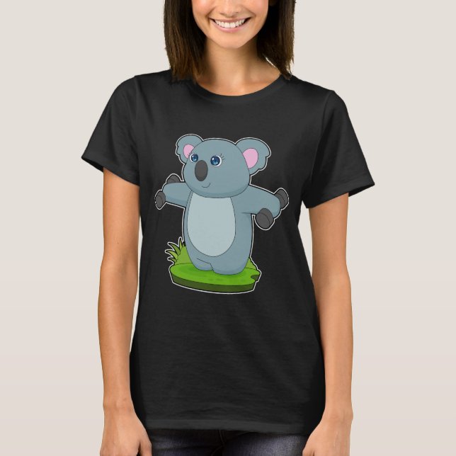 Koala Fitness Dumbbells T-Shirt (Front)