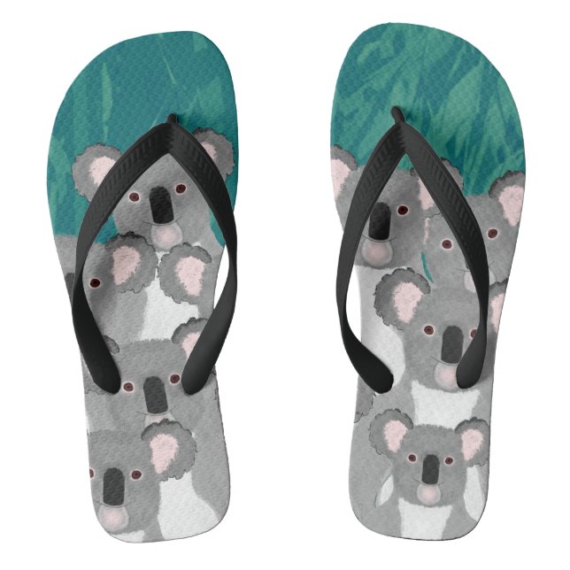 Koala Flip Flops (Footbed)