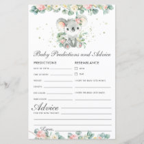 Koala Floral Greenery Baby Predictions and Advice