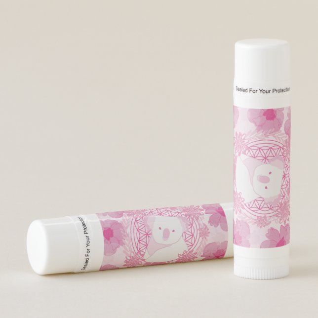 Koala Flower of life Lip Balm (Front)