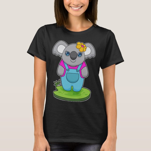 Koala Flower T-Shirt (Front)