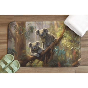 Koala Forest Dreams Bath Mat