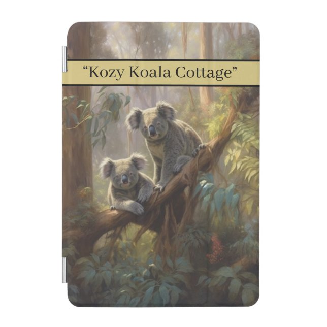 Koala Forest Dreams, custom  iPad Mini Cover (Front)