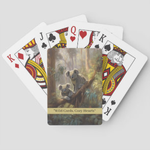 Koala Forest Dreams, custom  Poker Cards