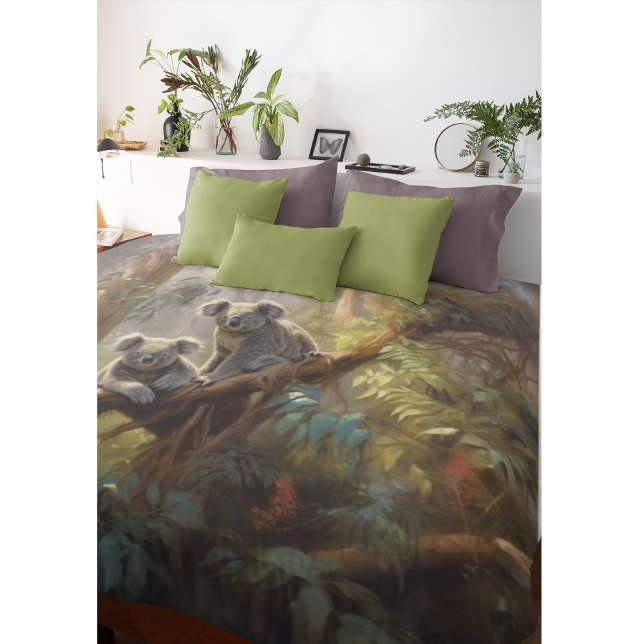 Koala Forest Dreams Duvet Cover (Creator Uploaded)