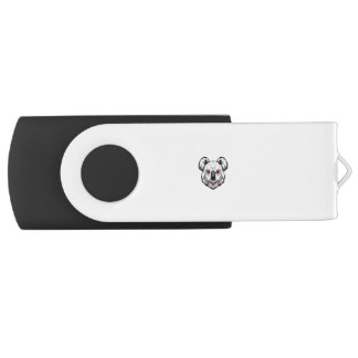 Koala Geometric Shape  Flash Drive