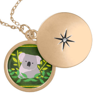 Koala Gold Plated Necklace