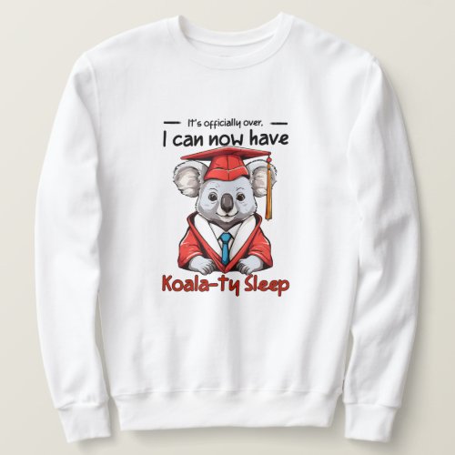 Koala graduation sweatshirt