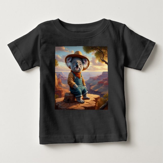 Koala Grand Canyon Baby T-Shirt (Front)