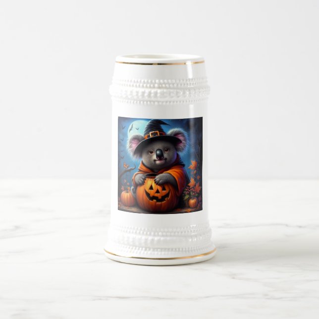 Koala Halloween Costume Beer Stein (Center)